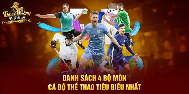 Danh sách 4 bộ môn cá độ thể thao tiêu biểu nhất